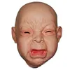 Party Masks Halloween Costume Baby Mask Full Head For Adults Latex Cry 230901