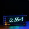 Table Clocks Vintage VFD Tube Clock USB Desktop Decor Large Display Ref Nixie Era