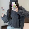 여자 스웨터 패션 2023 여성 일본 스타일 가을 풀오버 트렌디 한 달콤한 여학생 세련