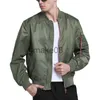 Men's Jackets 2023 Water Resistant Ma1 Lightweight Green Tactical Military Varsity Flight Windbreaker Pilot Air Force Bomber Jacket for Men J230904