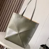 Dobrar sacola bolsa de ombro cesta saco crossbody sacos de designer balde mulher sacos de luxo bolsa embreagem totes viagem saco de compras geometria quadrado grande capacidade