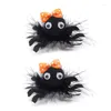 Hair Accessories Halloween Spiders Hairpin Stylish Clip Animal Barrettes For Baby Girls K1KC