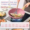 Pans Innerwell Kitchen Frying Pan Nonstick Toxin Free Skillets Stone Cookware Breakfast Sand Steak Fried Egg Gourmet Cook 230901