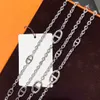 2023 Luxe kwaliteit charme trui ketting hanger ketting in 120 cm hebben doos stempel zak Accessoire PS7588B