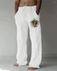 Pantalons pour hommes pantalons de survêtement pantalons de jogging cordon de serrage taille élastique impressions graphiques 3D confort sport extérieur décontracté surdimensionné streetwear