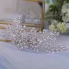 Headpieces HP365 Handgjorda lyxiga Rhinestone Bride Hair Clips Wedding Bachelorette Party Woman Headwear Earring Set Girl Accessories