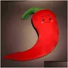 4065Cm Cartoon Simation Li Cuddle Cute Stuffed Pepper Doll Large Soft Vegetable Pillow Bed Sofa Cushion Room Decor J220729 Drop Delive Dhhrw