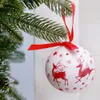 Christmas Decorations 7pcs 8cm Christmas Tree Balls Pendant Ornaments Hanging Ball Plastic Decorations Home Holiday Navidad Year Decor Gift 230904