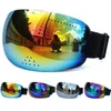 Kayak Goggles Snowboard Güneş Gözlüğü Gözlük Antiuv Rüzgar Geçirmez Spor Ekipmanları Kış Burun Koruması Erkekler için 230904