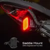 Cykelbelysningar Cubelite 3 Bike Taillight Cykel bakljus Smart Bakljus Auto Start/Stop Brake Sensing LED Laddning Waterproof IPX6 Cycling 230904