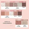 Eye Shadow Palet Eyeshadow Colorrose timbul palet perona pipi tinggi terintegrasi berkilau rias mata Nude 2023 230904