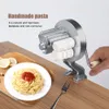 Ręczne producenci makaronu ręcznie robione spaghetti producent makaronu noża aluminium stopu fettuccine prasa Maszyna Making 230901