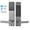 Serrures de porte appartement électronique TTlock App sécurité sans fil serrure de porte intelligente sans clé avec lecteur de carte RFID HKD230903