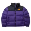 NF0A3C8D MENS DOWN JACKETS Rockar Designer Puffer Jacket Purple Red Violet Unisex Lång ärm Huven 700 Fyllning av stuvbar huva304