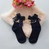 Chaussettes en coton pour femmes, mignonnes, à volants, à volants, cheville, princesse, en coton, courtes, à la mode, pour bébés filles, printemps et été, 2023