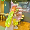 50 Style Cute Keychain Liquid Floating Quicksand Milk Tea Bubble Tea Cup Moving Sand Keychain Backpack Charms Wristlet Bracelet Keychain Keyring For Girls Ladies