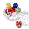 Objets décoratifs Figurines 25 mm Boules de verre de Murano faites à la main 10 pièces Collection d'art créatif coloré Marbres Puzzle Nuggets Jeu Jouets LL