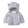 Jassen Winterjas voor meisjes Jas Baby Kinderen Bovenkleding met capuchon Baby Jongens Kinderkleding 230904