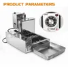 Tillverkare 1800 st/h automatiska donut maker donut fryer fyra rader av donuts maskin