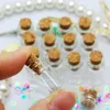 Storage Bottles 50/20/10pcs Mini Glass With Cork Stopper DIY Empty Message Wishing Bottle Drifting Pendant Party Gift Wholesale