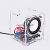 Portable Speakers DIY Bluetooth Speaker Box Kit with Mini Amplifier Acrylic Shell Computer Audio Electronic Components Mobile Phone Spaker HKD230904