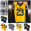 2023 Country Roads ''West''Virginia''Mountaineers''Football Jerseys Lee Kpogba Malachi Ruffin Garrett Greene CJ Donaldson Jr. Johnson Jr. Anderson McLaurin