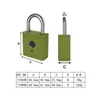 Dörrlås Portable Smart FingerPrint Lock Electric Biometric Lock USB laddningsbar IP65 Vattentät TT -låsapputbytbar silikonskydd HKD230903