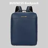 Рюкзак бизнес 14-дюймовый ноутбук сумка из искусственной кожи Mochila для мужчин женщин сумки на ремне водонепроницаемые