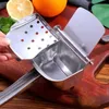 Fruit Vegetable Tools Manual Juicer Food Grade 304 Rostfritt stål Kök Lemon Squeezer Orange Press Gadgets 230901