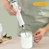 Äggverktyg 3 i 1 Portable Electric Milk Frother Mini Foam Maker Handheld Foamer High Speed ​​Drink Mixer Coffee Food Blender 230901