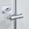 Set di accessori per il bagno Supporto per soffione doccia Scivolo per ugello senza perforazione Bacchetta girevole a 360 gradi Robuste staffe portatili