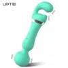 Wibratory 3 w 1 Mocna Magiczna Magiczna Różdżka stymulator gumy mas masażer dorosłych Dorosły Dildo Sex Toys For Women 230904