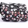 Jewelry Pouches Colorful Double-sided Rural Small Floral Print With DIY Handmade Bow Tie Hair Circle Collar Hat Dress Decoration