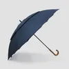 Umbrellas Automatic Sun Resistant Umbrella Wind And Water Windproof Outdoor Long Handle Guarda Chuvas Beach Shadow