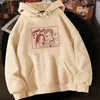 Kvinnors hoodies nana kvinnor vintergotiska 90 -tal y2k estetiska drar tröjor kvinnliga huva
