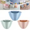 Storage Bottles Space-saving Hanging Decorative Kitchen Easy To Use Durable Trash Can Flower Shaped Cleaning Fashionable