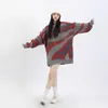 Women's Sweters Women Sweter Zebra Stripe Mohair Vintage O-Neck luźne długie rękawy jesień zima Y2K dziewczęta euro-America styl