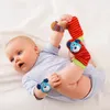 Grzechotki telefoniczne 1Pairbaby Toys 0612 miesiące urocze nadziewane zwierzęta Baby Rattle Socks Born Make Sounds for Babies 230901