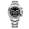 Luxury Watch Commerce Men Watches Automatic Machinery 2813 Movement 40mm Sizestainless Luminous Sapphire Waterproof Wristwatches Black Blue Dial R3VX