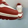 Ow Red White Sb Dnks Low Дизайнерская спортивная обувь Повседневные коньки Уличные кроссовки Спортивные кроссовки Высочайшее качество Быстрая доставка в оригинальной коробке