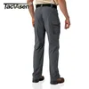 Pantaloni da uomo TACVASEN Pantaloni estivi Quick Dry Pantaloni tattici elasticizzati da uomo Pantaloni da lavoro multitasche Pantaloni da trekking leggeri da allenamento 230901