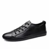 Dress Shoes Fashion men s shoes 2023 spring and autumn black leather large size high quality brand formal lace up casual 230901