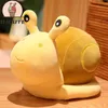 Stuffed Plush Animals Snails Plush Toys Lovely Animal Stuffed Soft Snail Dolls Sofa Cushion Cute Birthday Gift for Girls