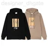Mens Hoodies & Sweatshirts designer The correct version of mens patch sweater, hooded loose upper garment female hoodie star fashion brand high quality