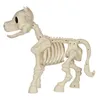 Dekorative Objekte Figuren 2023 Halloween Cow Horse Skeleton Tricky Friedhof Harz Schädel gruselige Horrorknochen Dekor 230901