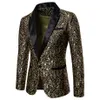 Mäns kostymer blazers män passar jacquard modedesign affär casual smal fit mens blazer bröllop han jacka sock s-xxl2875