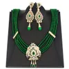 Set di gioielli da sposa Neovisson Collana di perline in pietra naturale di alta qualità Orecchini pendenti Marocco Set di gioielli da sposa per sposa Regalo preferito per le donne 230901