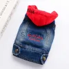 Abbigliamento per cani Primavera Denim Gilet per cani Shih Tzu Vestiti per cani di piccola taglia Yorkshire Terrier Puppy Jeans e per Chihuahua Abbigliamento Vestiti per gatti x0904