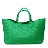Сумочка Venetaabottegaa, тканая женская сумка-тоут, 2023, большая вместительная сумка для отдыха, поездок на работу, дорожная роскошная сумка высокого класса