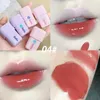 Lip Gloss Espelho Água Transparente Vidro Esmalte À Prova D 'Água Geléia Líquido Batom Nu Vermelho Rosa Claro Matiz Maquiagem Cosméticos